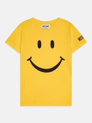 T-shirt z nadrukiem Moschino