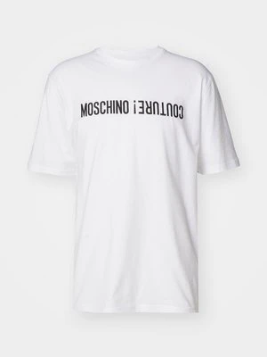 T-shirt z nadrukiem Moschino