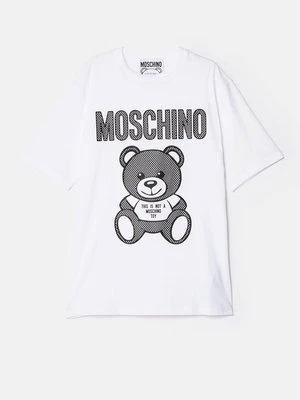 T-shirt z nadrukiem Moschino