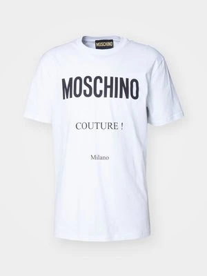 T-shirt z nadrukiem Moschino