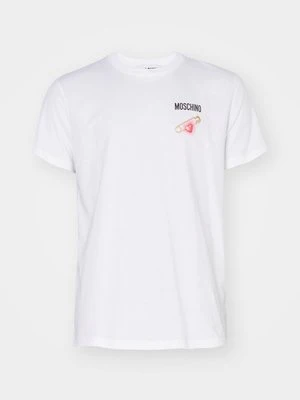 T-shirt z nadrukiem Moschino