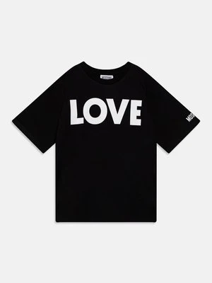 T-shirt z nadrukiem Moschino