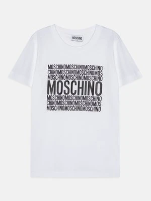 T-shirt z nadrukiem Moschino