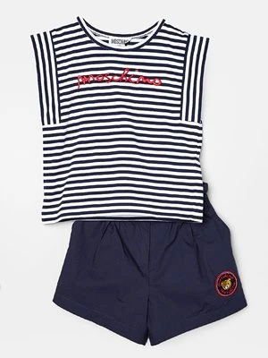T-shirt z nadrukiem Moschino
