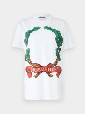 T-shirt z nadrukiem Moschino