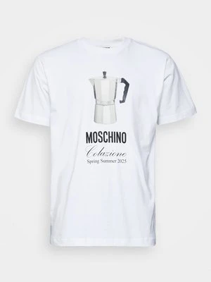 T-shirt z nadrukiem Moschino