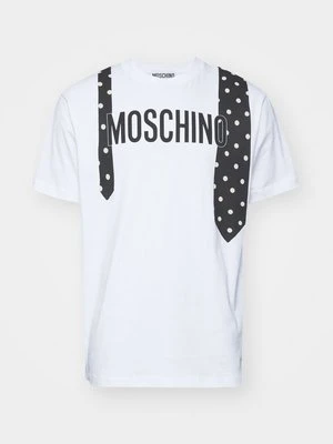 T-shirt z nadrukiem Moschino