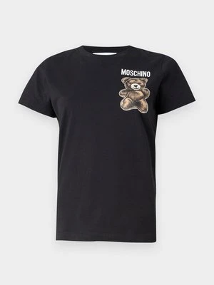 T-shirt z nadrukiem Moschino