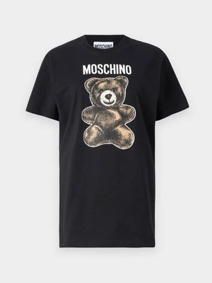 T-shirt z nadrukiem Moschino