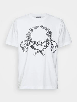 T-shirt z nadrukiem Moschino