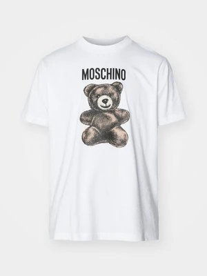 T-shirt z nadrukiem Moschino