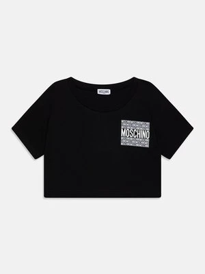 T-shirt z nadrukiem Moschino