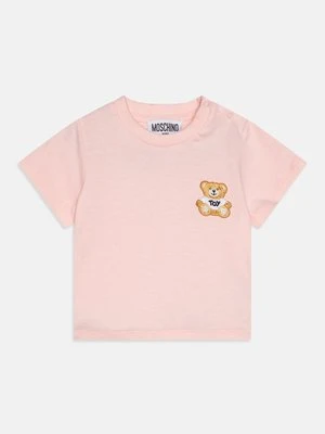 T-shirt z nadrukiem Moschino
