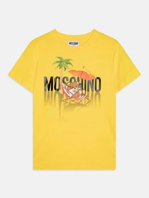 T-shirt z nadrukiem Moschino