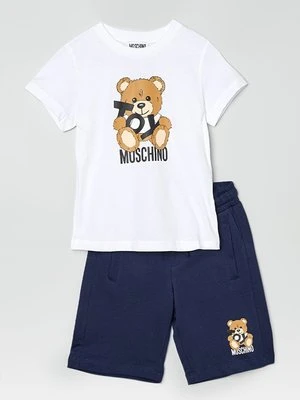 T-shirt z nadrukiem Moschino