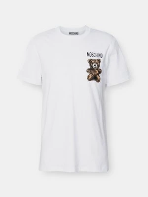 T-shirt z nadrukiem Moschino
