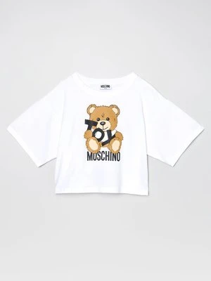 T-shirt z nadrukiem Moschino