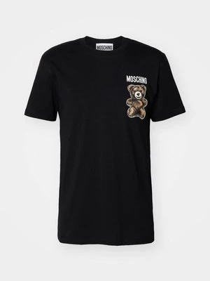 T-shirt z nadrukiem Moschino