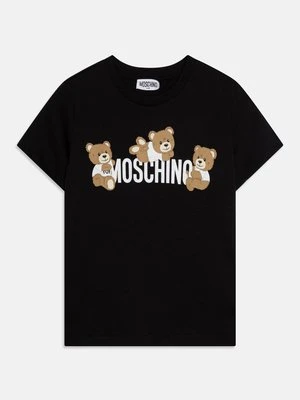 T-shirt z nadrukiem Moschino