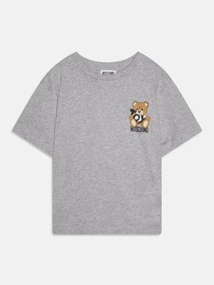 T-shirt z nadrukiem Moschino