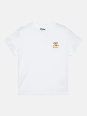 T-shirt z nadrukiem Moschino