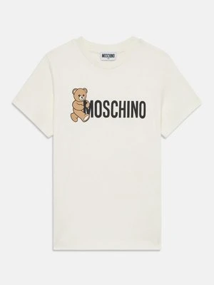 T-shirt z nadrukiem Moschino