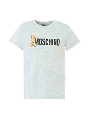 T-shirt z nadrukiem Moschino