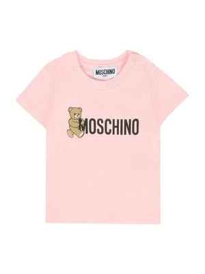 T-shirt z nadrukiem Moschino