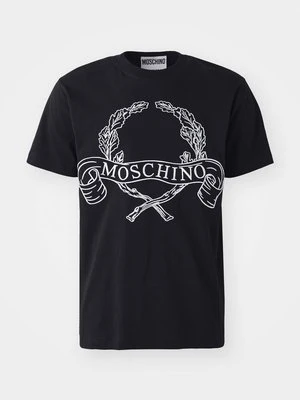 T-shirt z nadrukiem Moschino