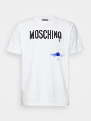 T-shirt z nadrukiem Moschino