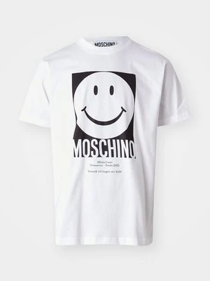 T-shirt z nadrukiem Moschino