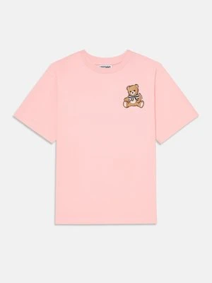 T-shirt z nadrukiem Moschino