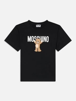 T-shirt z nadrukiem Moschino