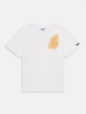 T-shirt z nadrukiem Moschino
