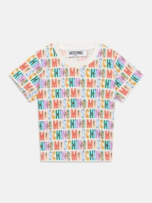 T-shirt z nadrukiem Moschino