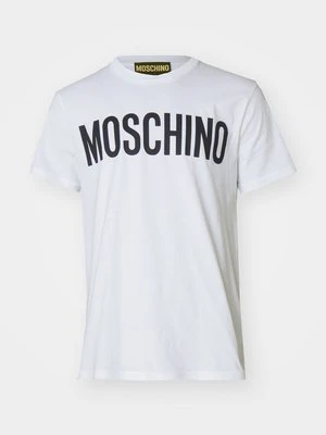 T-shirt z nadrukiem Moschino