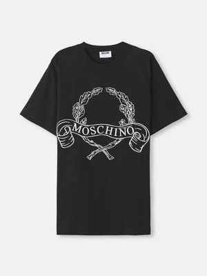 T-shirt z nadrukiem Moschino