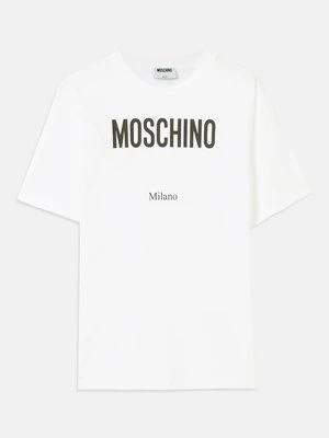 T-shirt z nadrukiem Moschino