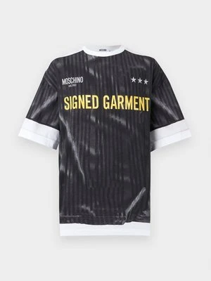 T-shirt z nadrukiem Moschino