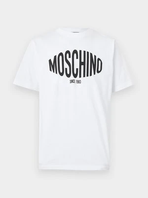 T-shirt z nadrukiem Moschino