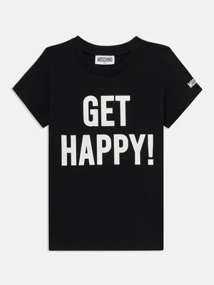 T-shirt z nadrukiem Moschino