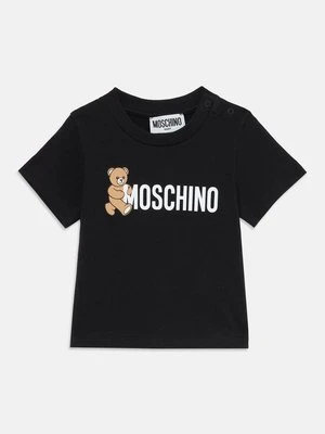 T-shirt z nadrukiem Moschino
