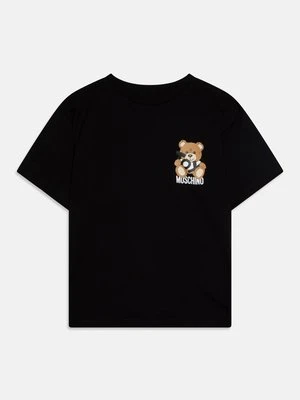 T-shirt z nadrukiem Moschino