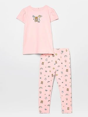 T-shirt z nadrukiem Moschino