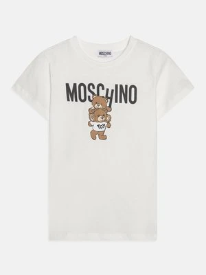 T-shirt z nadrukiem Moschino