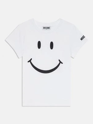 T-shirt z nadrukiem Moschino