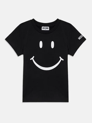 T-shirt z nadrukiem Moschino