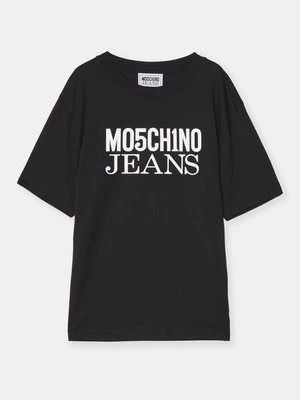 T-shirt z nadrukiem MOSCHINO JEANS