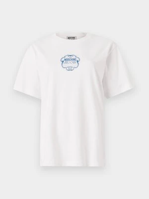 T-shirt z nadrukiem MOSCHINO JEANS