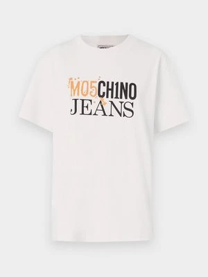 T-shirt z nadrukiem MOSCHINO JEANS